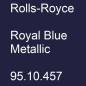 Preview: Rolls-Royce, Royal Blue Metallic, 95.10.457.